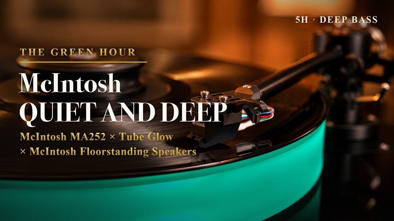 Macintosh Time🌙 McIntosh MA252 &times; Проигрыватель проигрывателя MT5 | 5H Глубокий бас-джаз