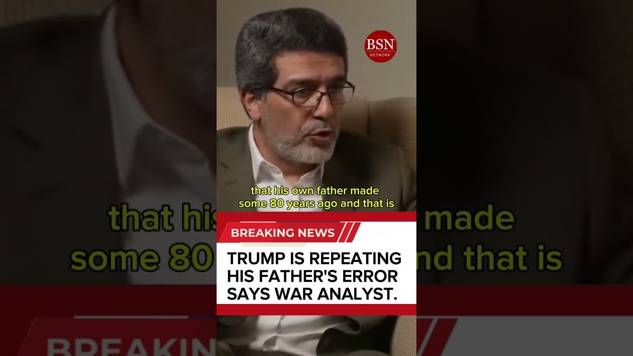 Analyst says Trump is making the same mistake his father made.#trump #iran #analyst #war #analysis