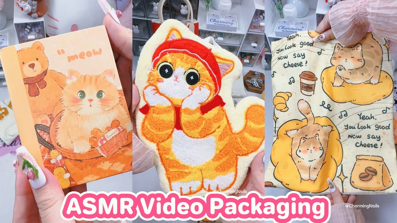 ASMR packaging Carisa S’s second order 
