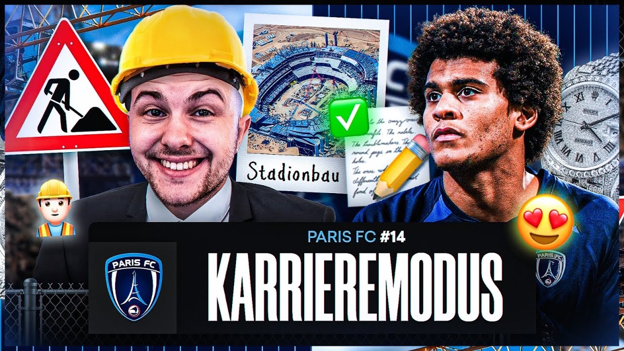 STADION AUSBAU 😱 Neuer VERTRAG für ROLEX FADIGA 😍 FIFA 22: Paris FC Karriere #14