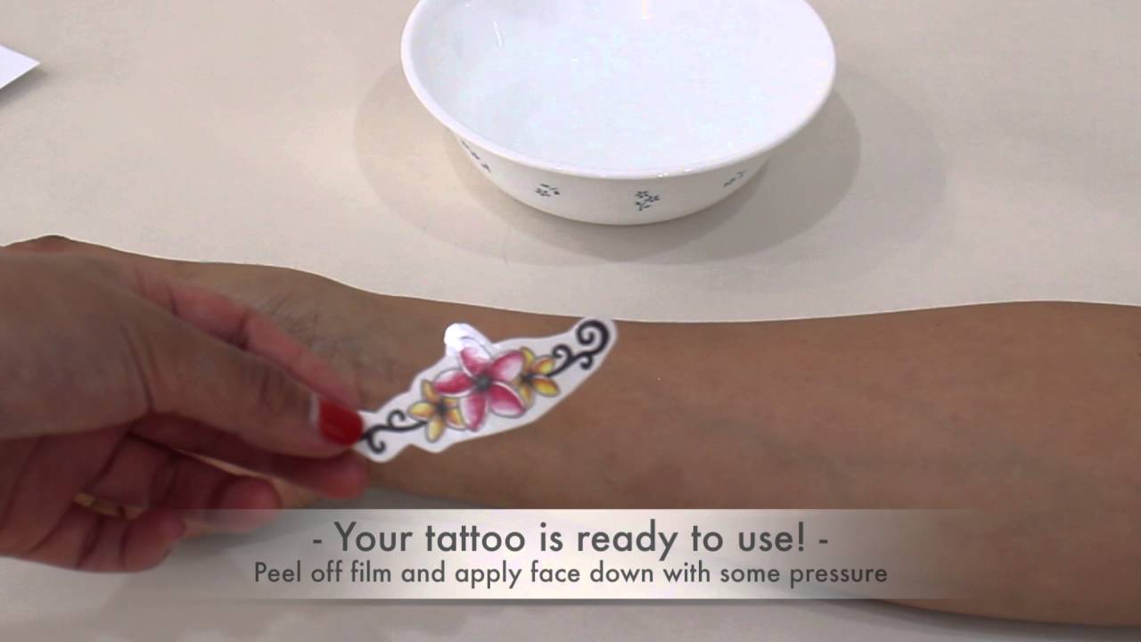 DIY Temporary Tattoo Paper  - Inkjet & Laser Printers - Dr Decal & Mr Hyde