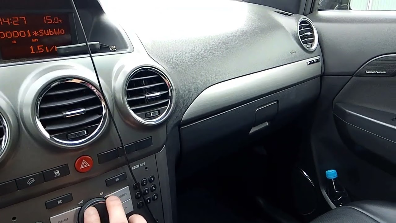 Тест акустики Dl audio python 165 comp а автомобиле Opel Antara, сравнение с штатными динамиками.