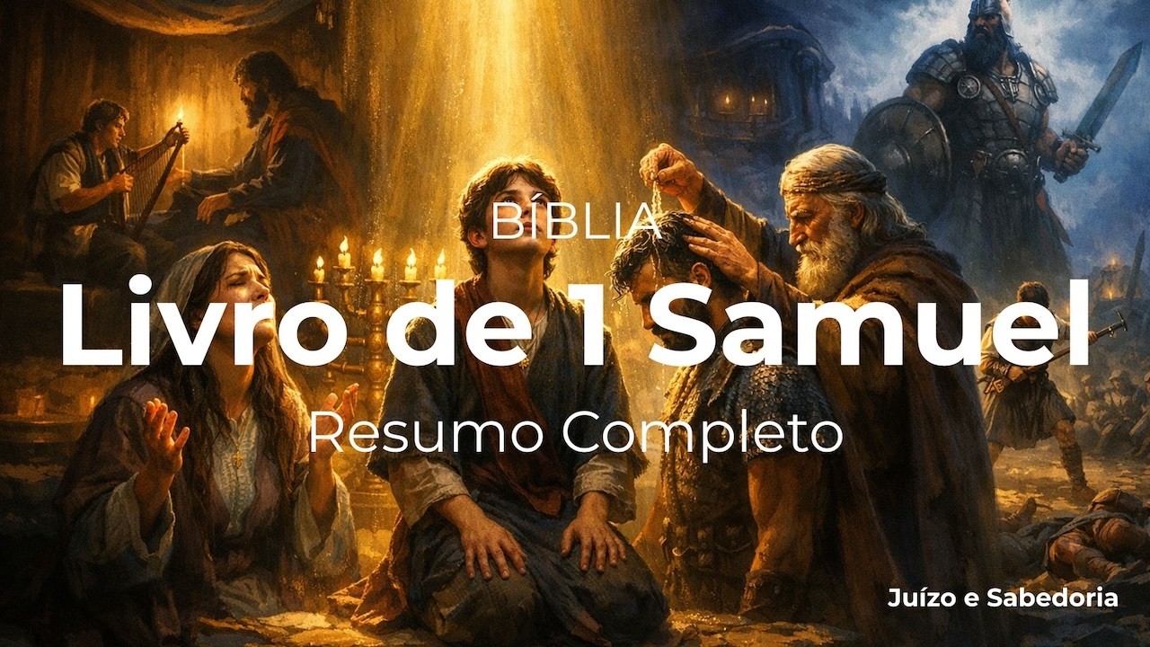Livro de 1 Samuel   Resumo Completo | Vídeo e Podcast