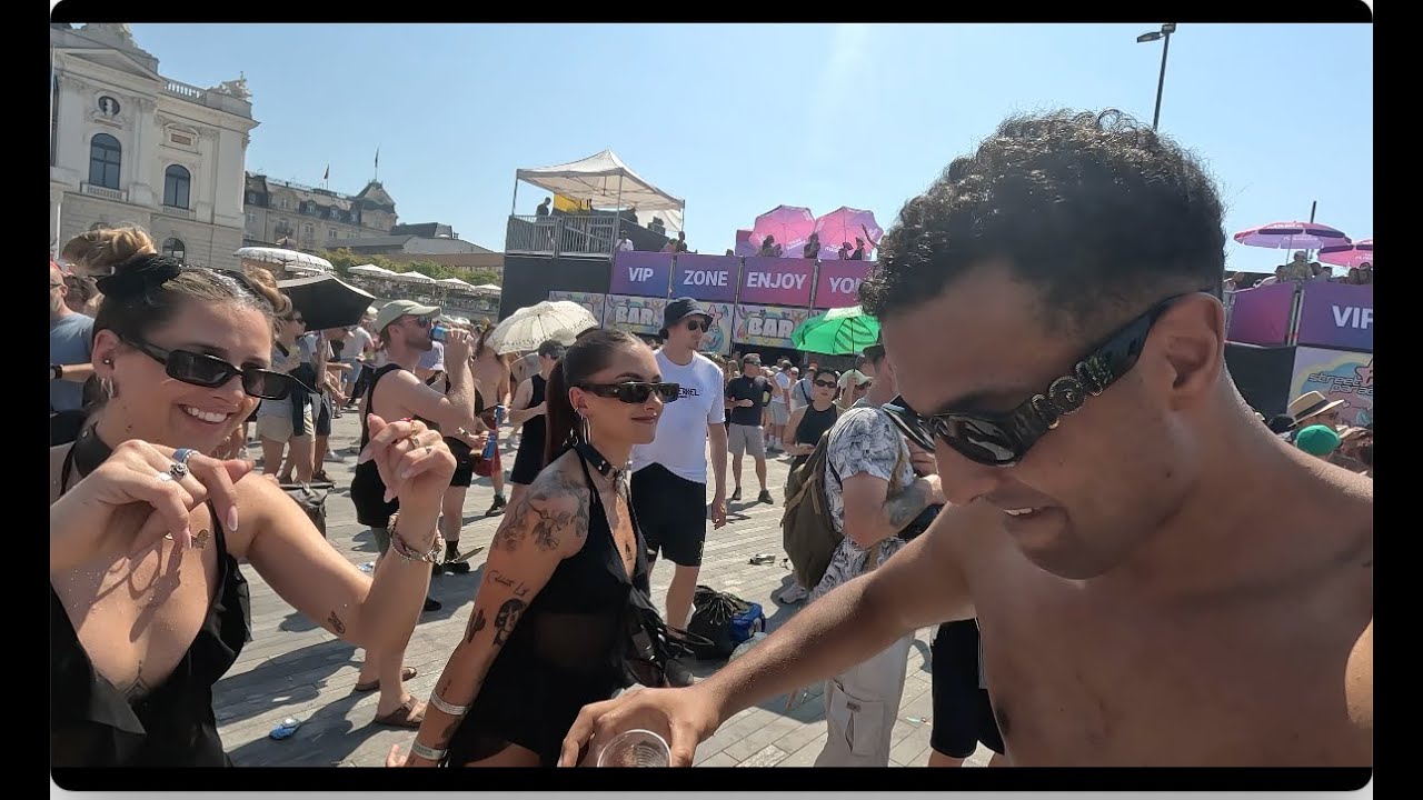 Experience the EPIC Zürich Streetparade! 🇨🇭🥳