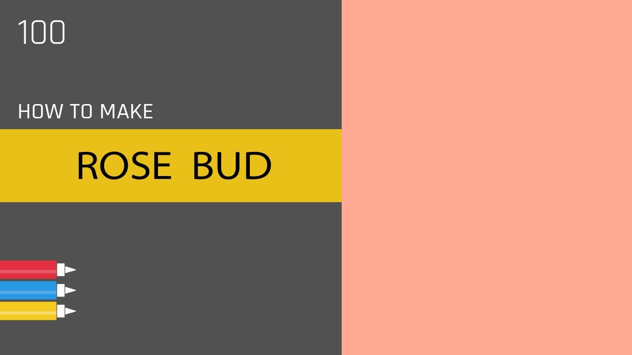 How to make ROSE BUD color for painting. Color makeing. ANYSHADE ART 100 Tutorial.