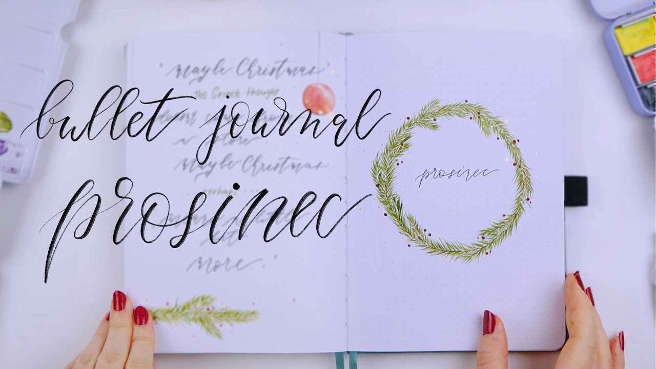 Bullet Journal česky: Prosinec 2021 | Míša v šálku