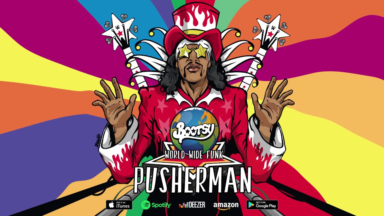 Bootsy Collins - Pusherman (World Wide Funk) 2017