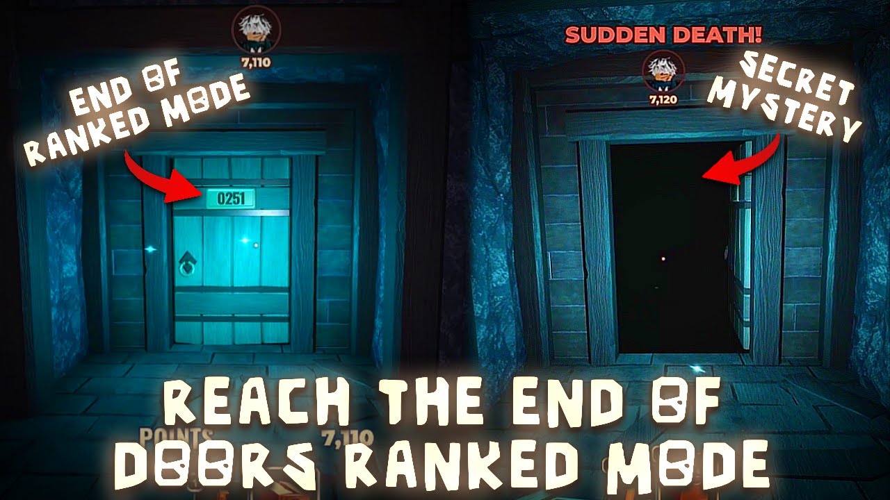 I Tried To Reach The End Of RANKED MODE in DOORS | DOORS RANKED MODE Ending Room Has Secrets | DOORS
