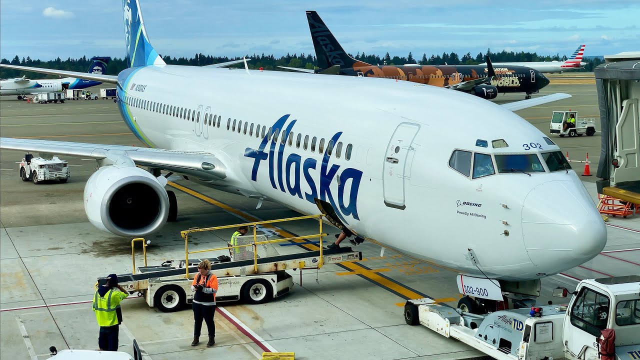 Seattle (SEA) Time-Lapse – Alaska Airlines – Boeing 737-900 More – TLS Ep. 187