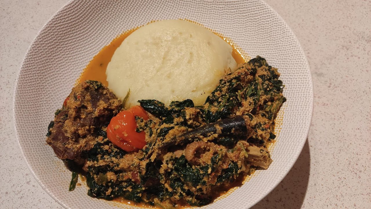 Рецепт тыквенных семечек (эгуси) и шпината