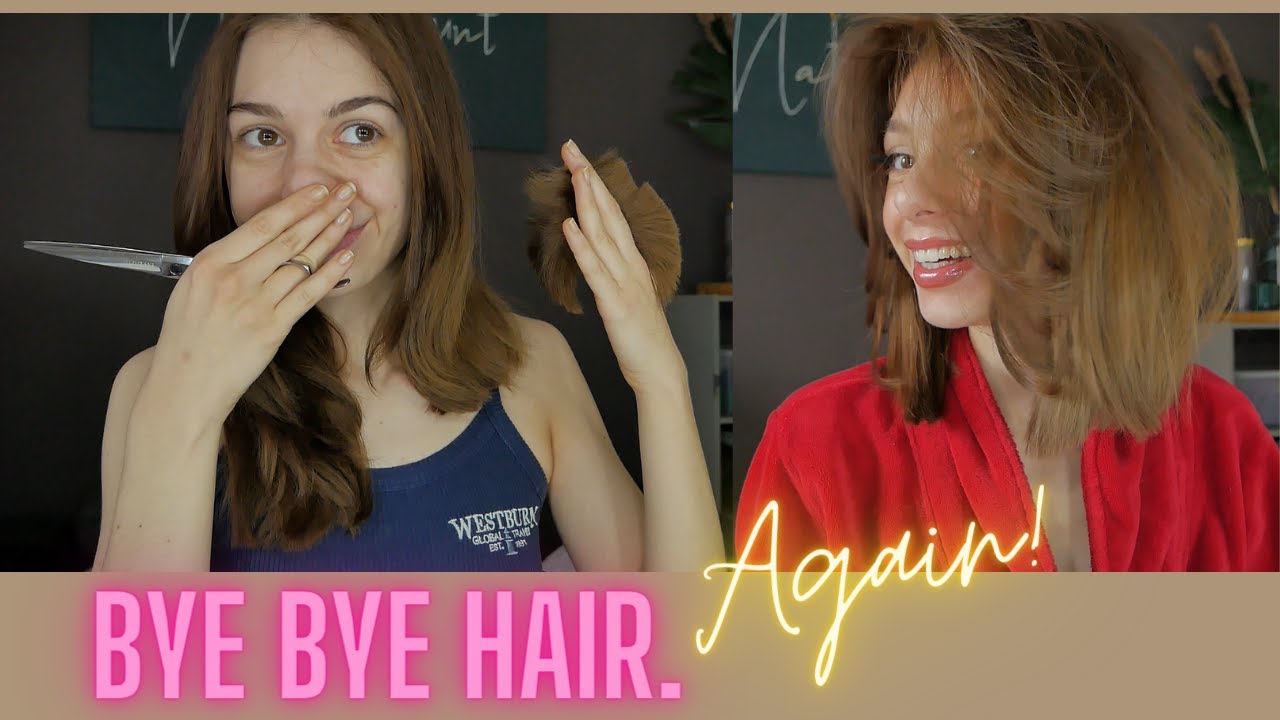 Ich schneide meine Haare ab + Lifeupdate 🙆‍♀️