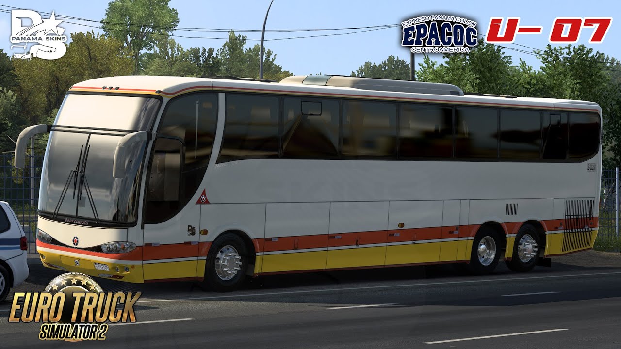 [ETS2] Ex 07 de EPACOC | MOD BUS | Marcopolo G6 1200 | Mapa Rotas Brasil | PANAMA SKINS©