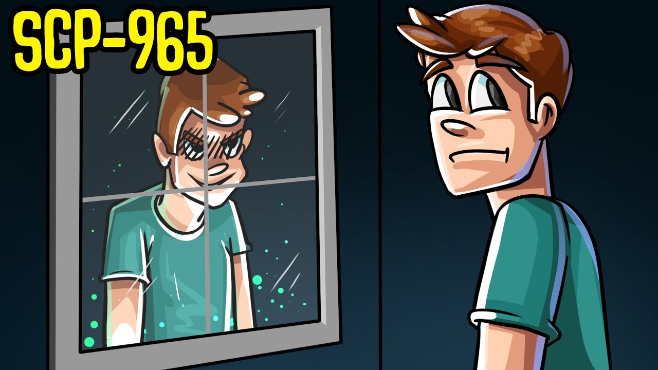 Try to sleep 1 day here | SCP-965 The Face In The Window ( SCP ANIMATION )
