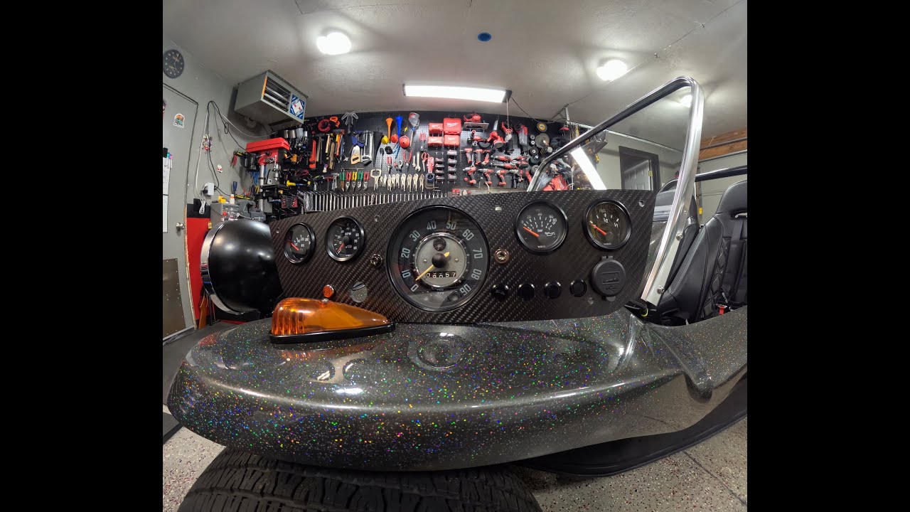 BUGGY IN THE GARAGE EP1 Carbon Fiber Dash/Gauge Cluster, Signal light Switch Repair