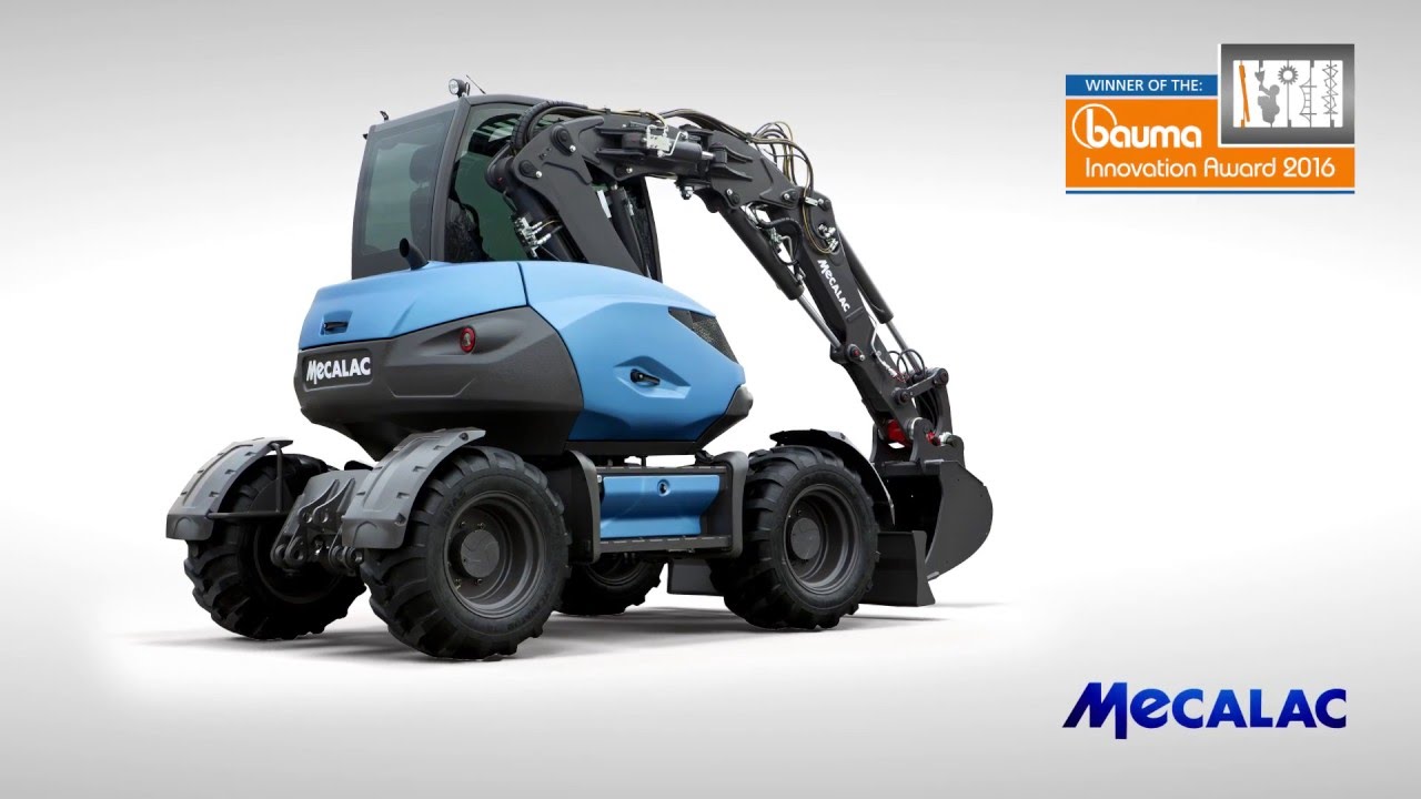 MECALAC MWR - Winner of Bauma Innovation Award 2016