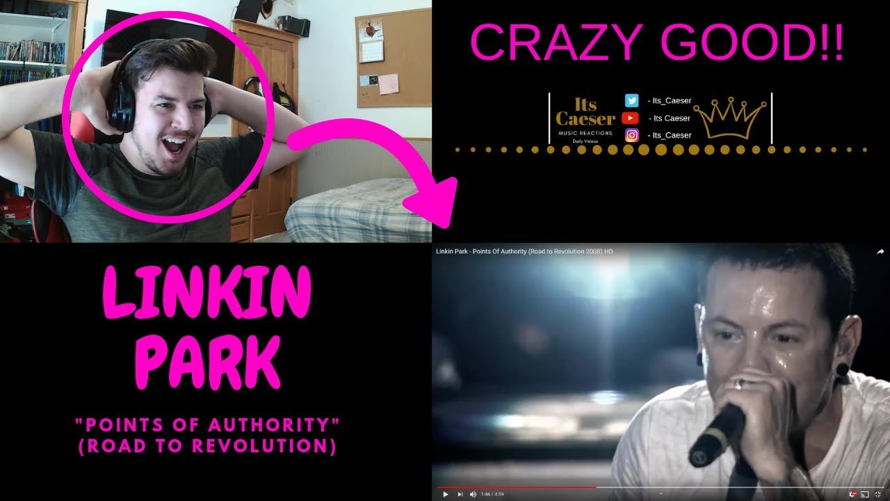 Linkin Park - Points Of Authority (Road to Revolution 2008) || MY REACTION