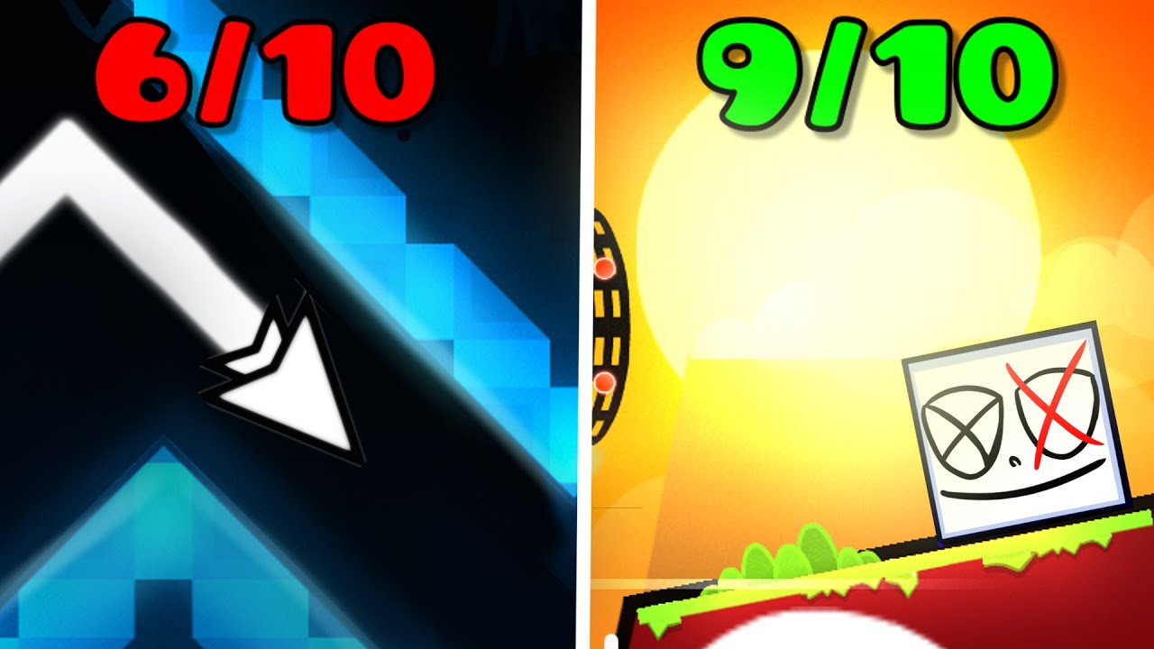 ОЦЕНКА ВАШИХ УРОВНЕЙ GEOMETRY DASH!