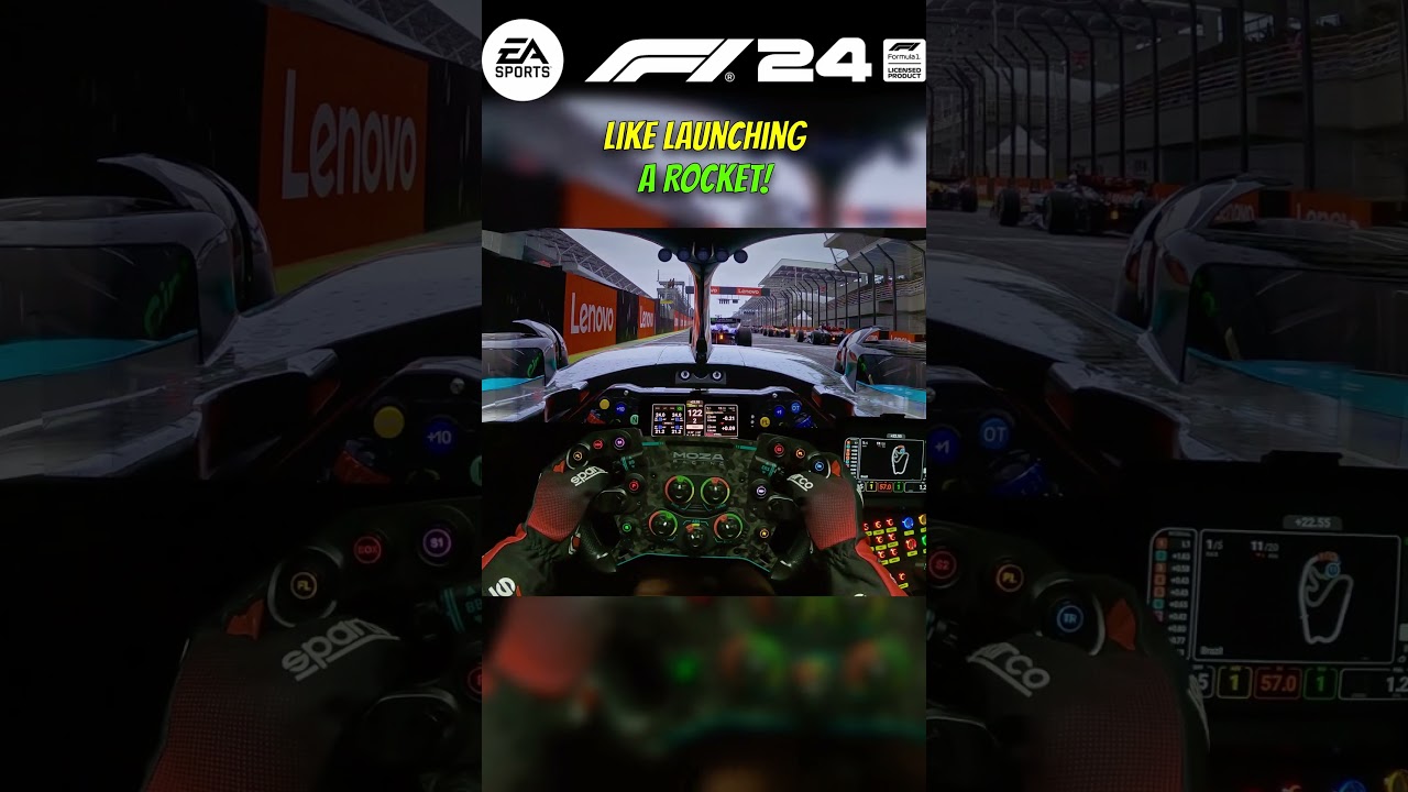 Like launching a rocket! | Brazilian GP! | F1 24