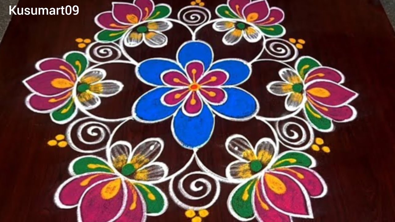 Mahashivratri 2026 special rangoli designs| Simple Rangoli designs shivratri festival| Easy rangoli 