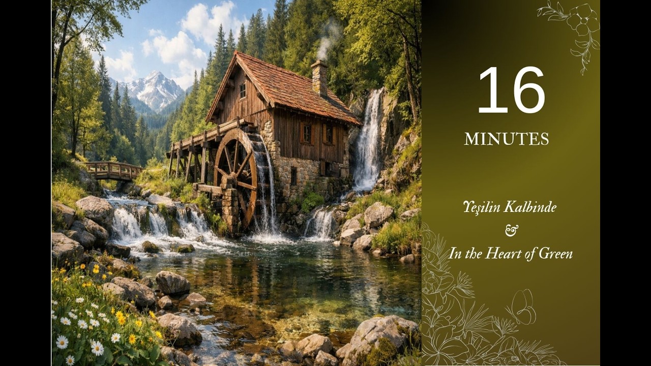 🍀Yeşilin Kalbinde & In the Heart of Green  #asmr  #ambiyans  #4kvideo