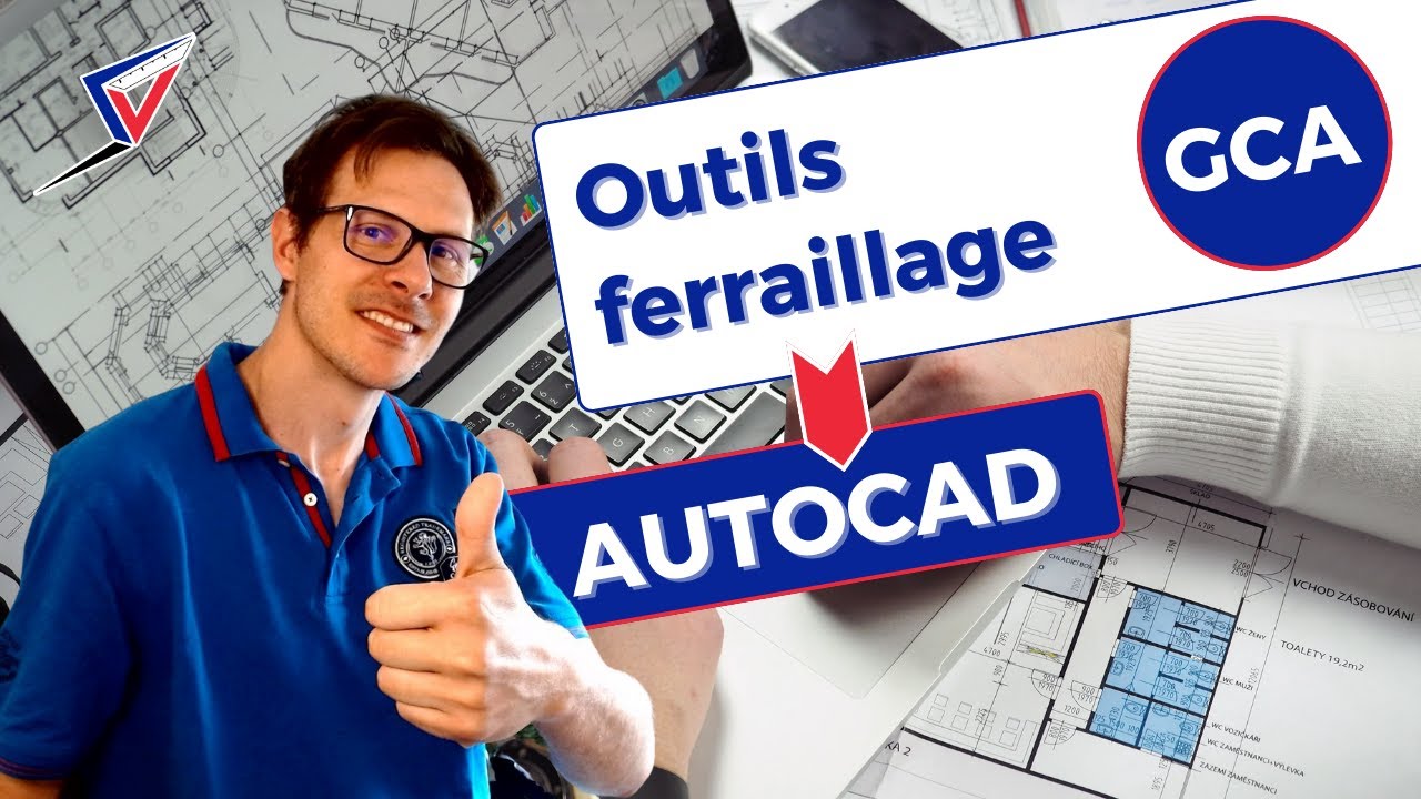 GCA – Outil Ferraillage AutoCAD Économique pour Béton Armé | Rapide & Pro