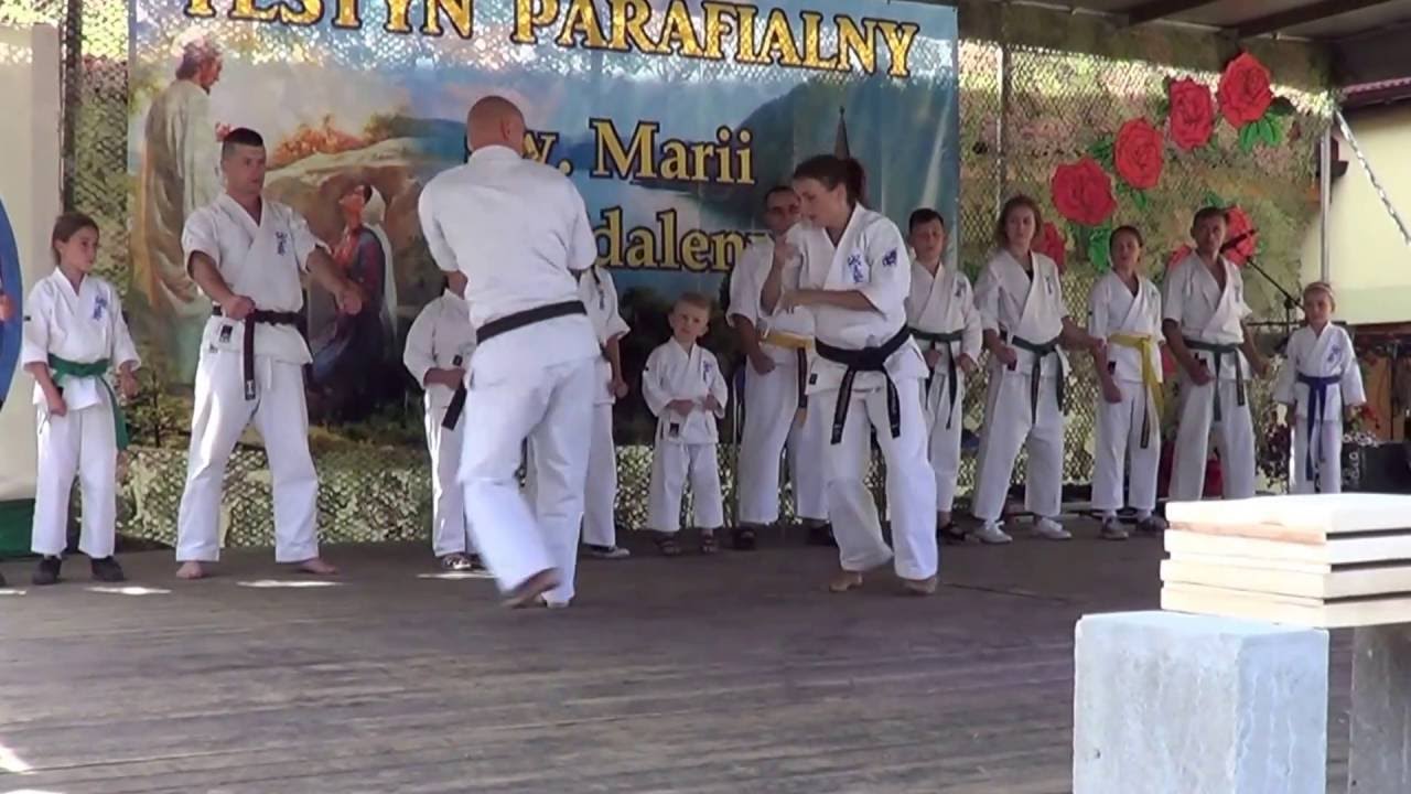 Pokaz Seido Karate w Międzybrodziu Bialskim 23.07.2016