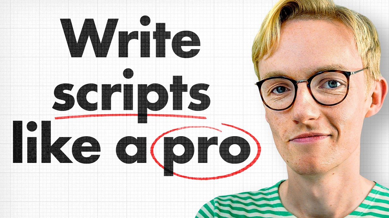 Viral YouTube Scriptwriter Reveals Simple Writing System