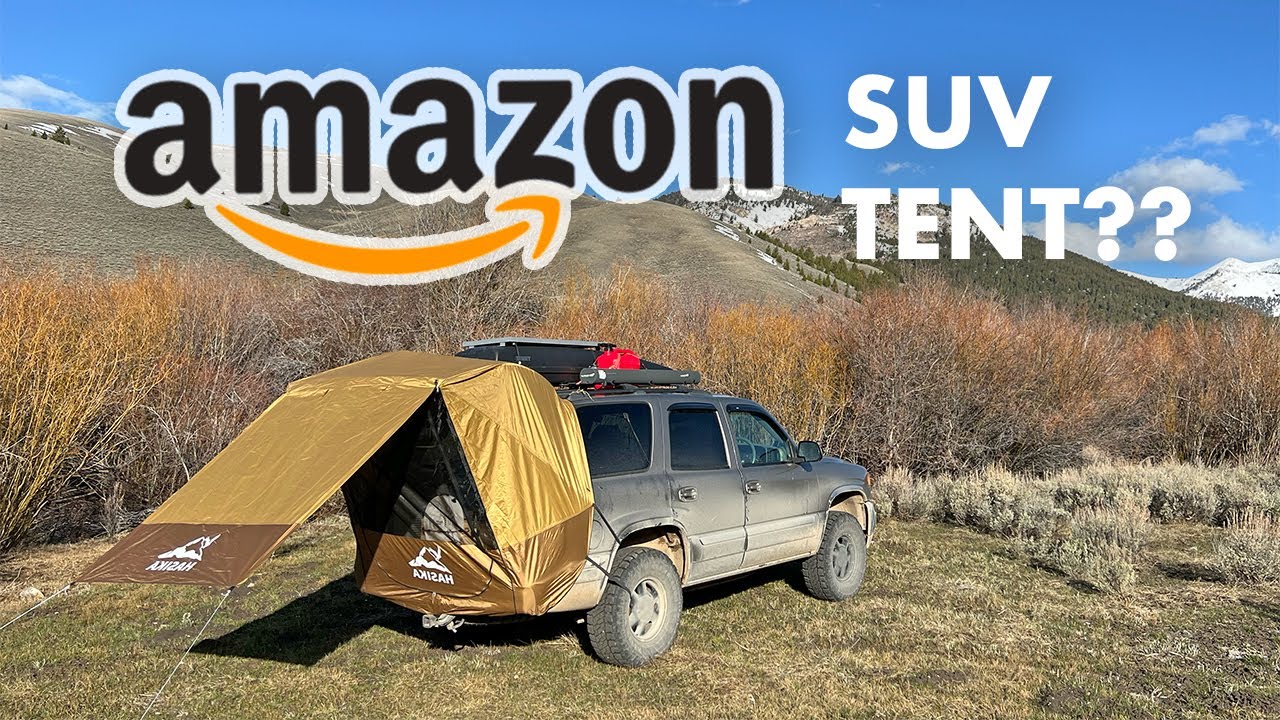 Тестируем самую дешевую палатку для внедорожника на Amazon!