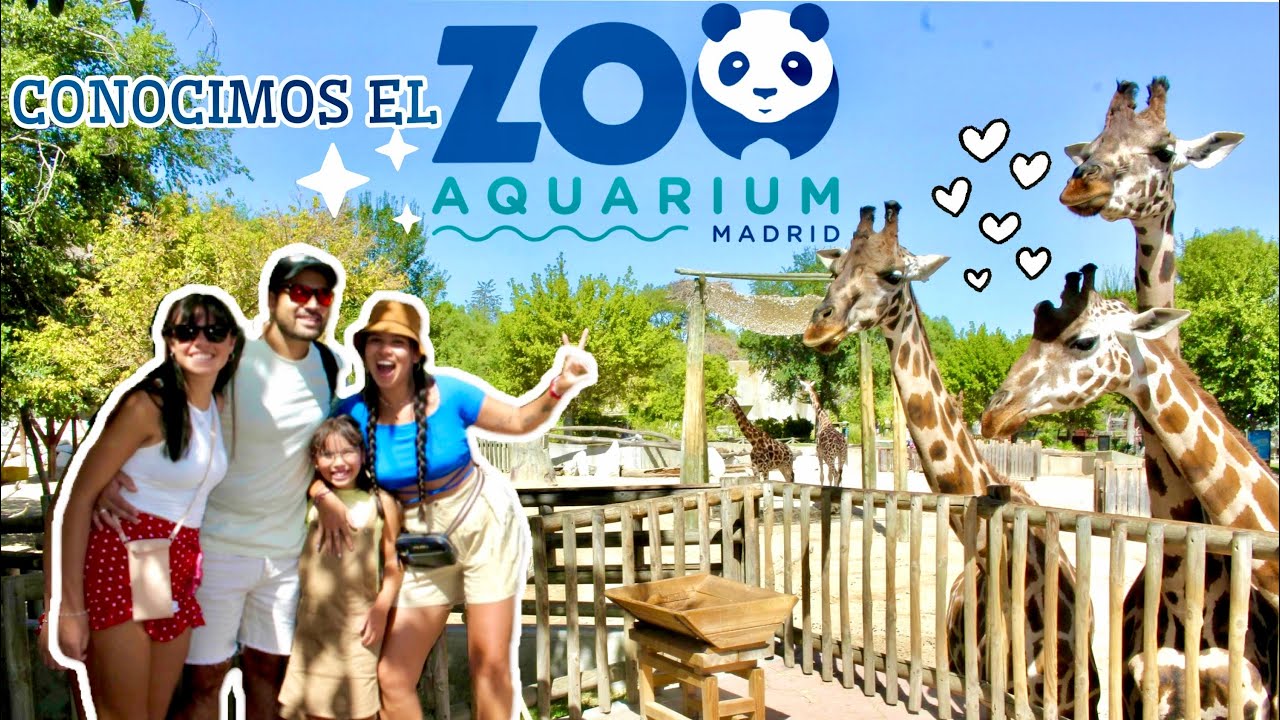 Conocimos el ZOO AQUARIUM MADRID 🇪🇸 Vimos ANIMALES por PRIMERA VEZ 🤩 Nuestra REACCIÓN 🥹