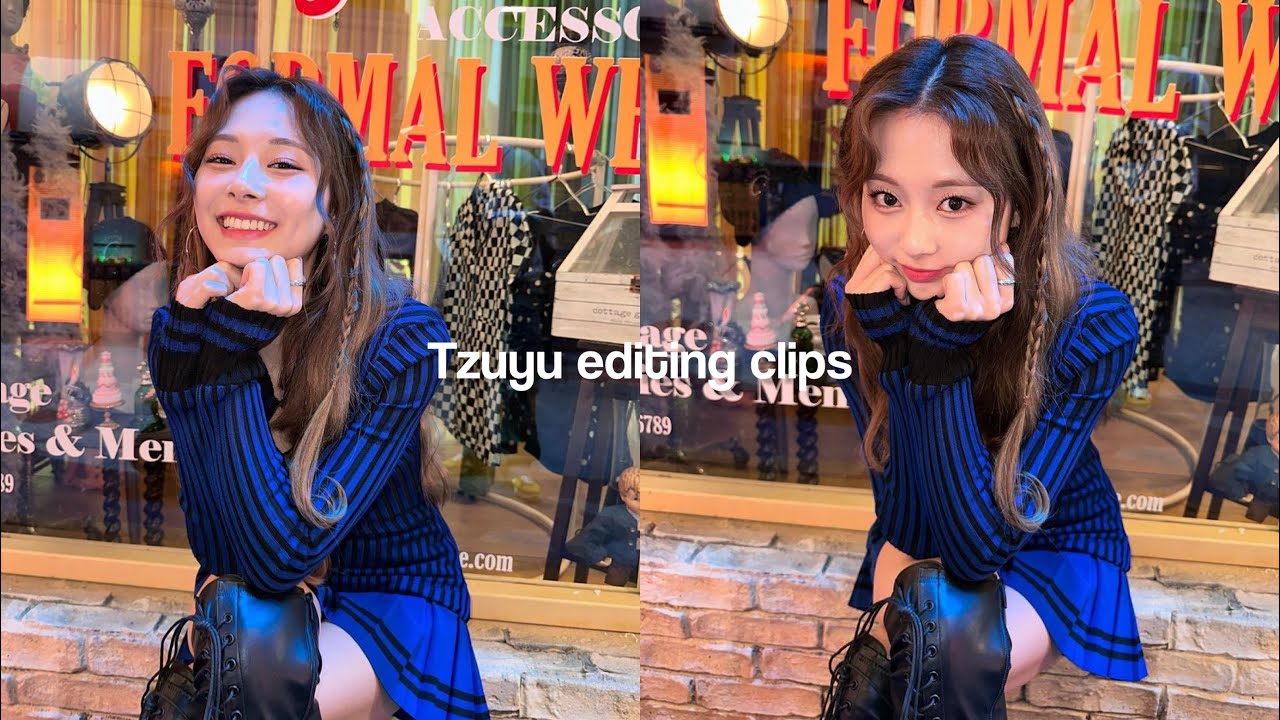 Tzuyu editing clips