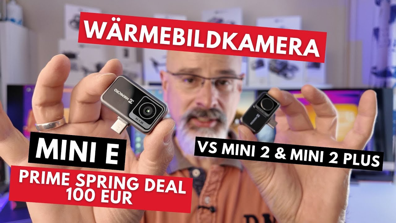HIKMICRO MiniE - DER Preisknaller für um 100 EUR im Vergleich mit der Mini 2 V2 und MINI 2 Plus V2