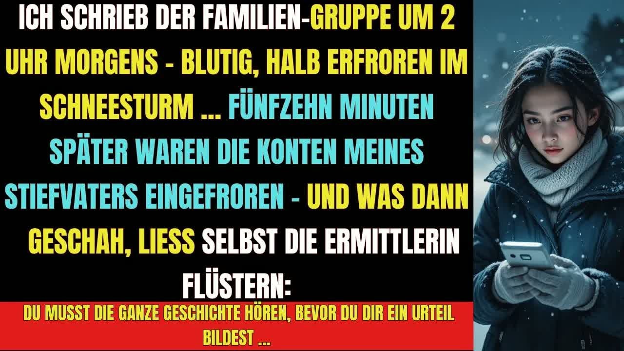 🔥 „Sie schrieb um 2 Uhr nachts der Familiengruppe – 15 Minuten später war ihr Stiefvater ruinie