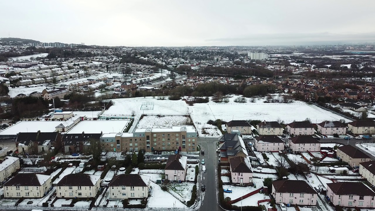 drone footage halfway cambuslang