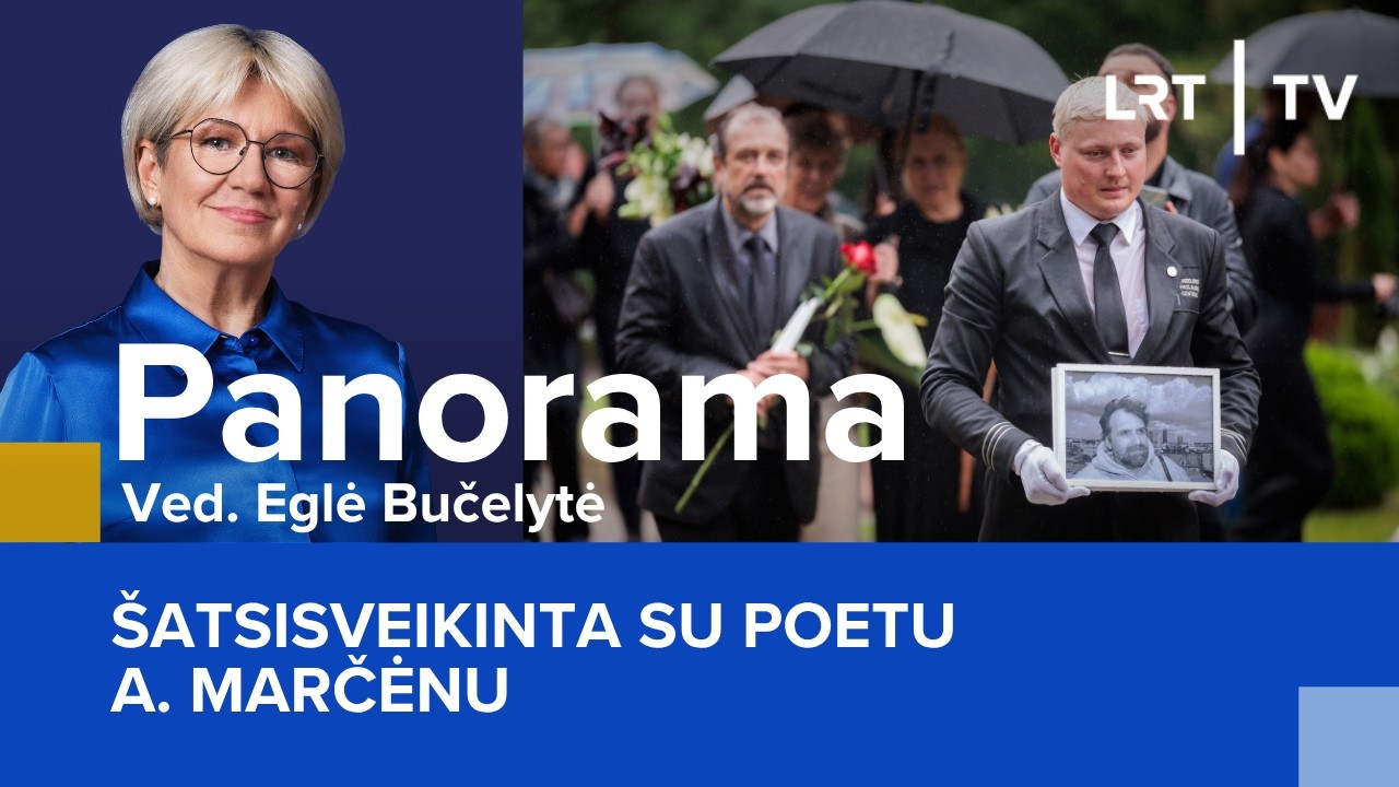 Atsisveikinta su poetu A. Marčėnu | Panorama | 2026-07-11