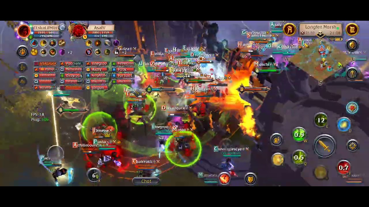 Eqms fight on green castle 