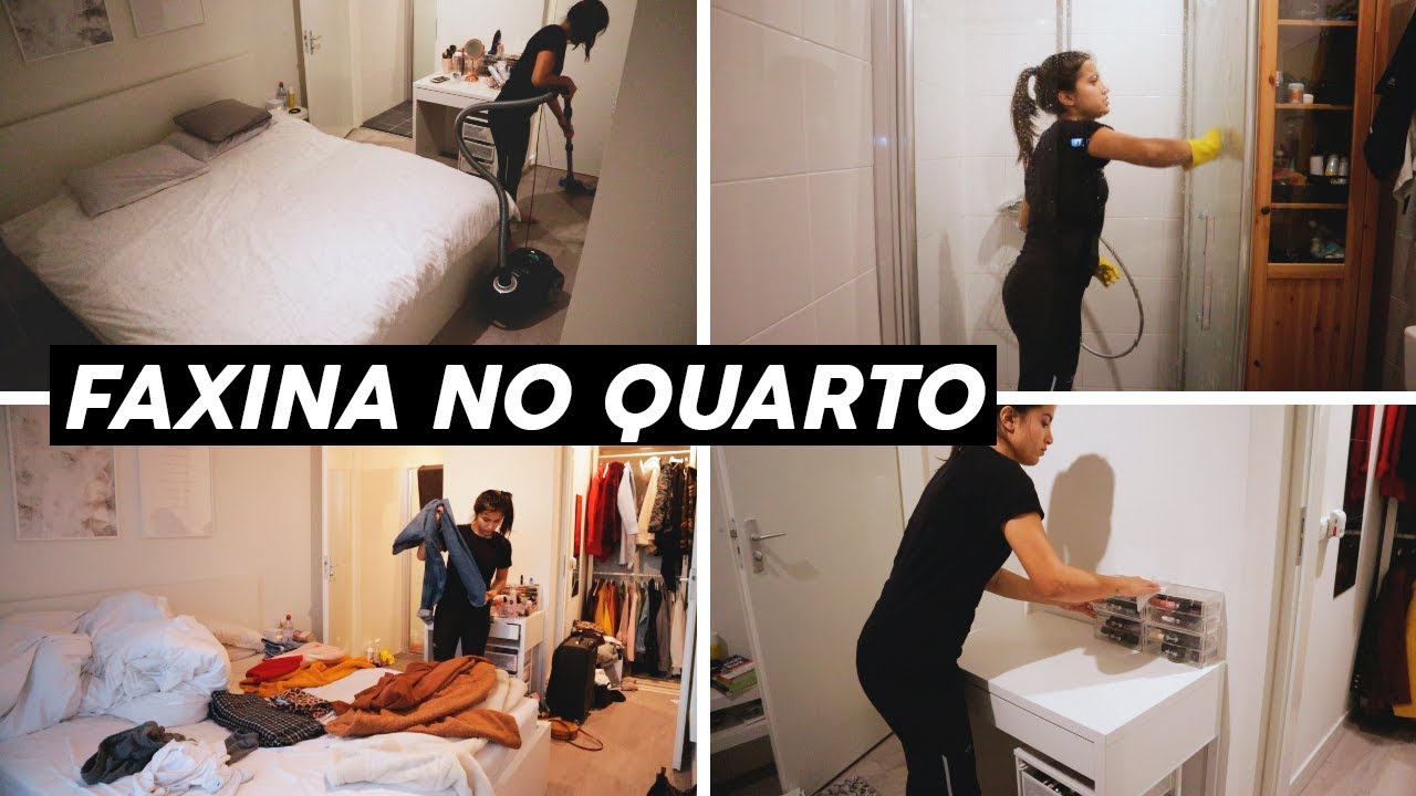 FAXINA DE FIM DE ANO: quarto, closet, penteadeira e banheiro! | Vanessa Lino