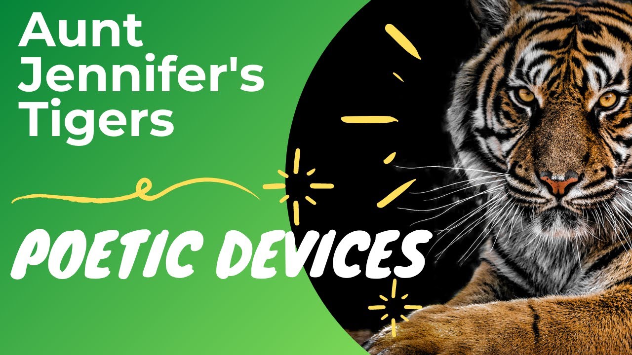 Aunt Jennifer’s Tigers by Adrienne Rich | Poetic Devices | Class 12 - Flamingo | Poonam Thakur
