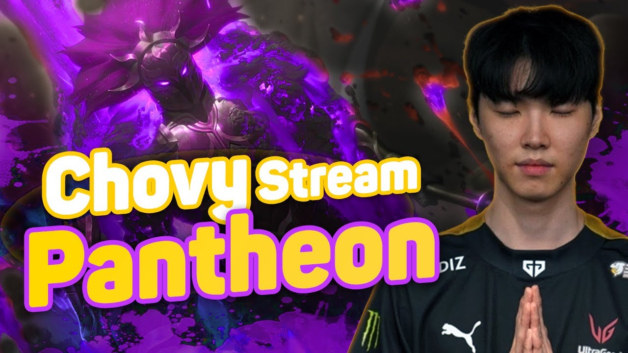 Chovy Stream | Smurfing High Elo with Pantheon Mid
