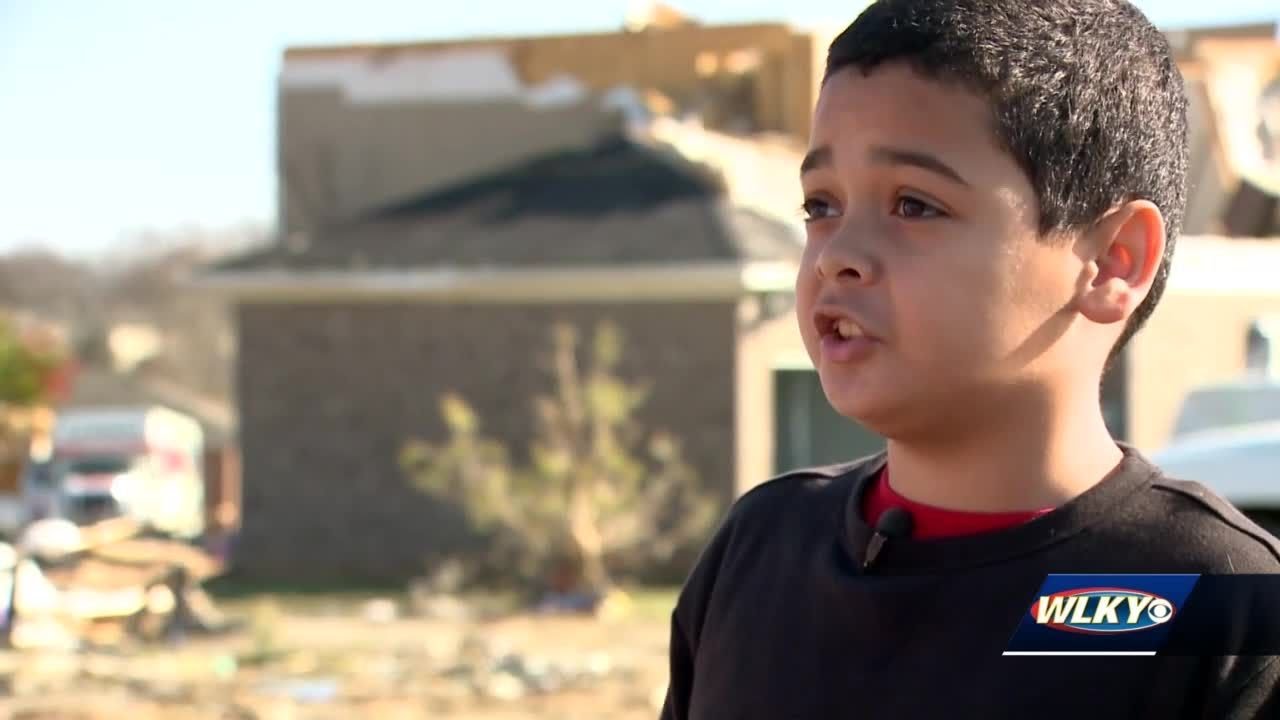 'Walls came collapsing on us': 9-year-old Bowling Green boy gives first-hand account of surviving...