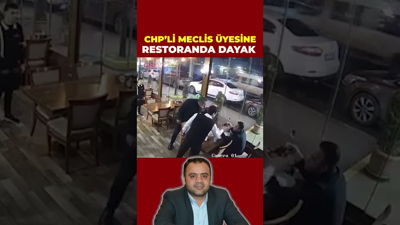 Muğla'da Bodrum Belediye Meclis &Uuml;yesi CHP'li Nadir Ataman, bir restoranda garsonla tartıştı