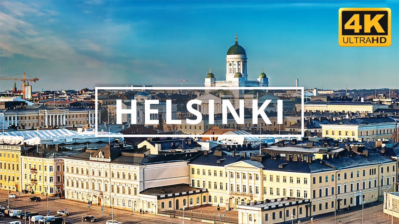 Helsinki, Finland 🇫🇮 | 4K Drone Footage