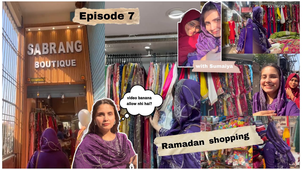 Ramadan Shopping Vlog: Episode 7 ✨