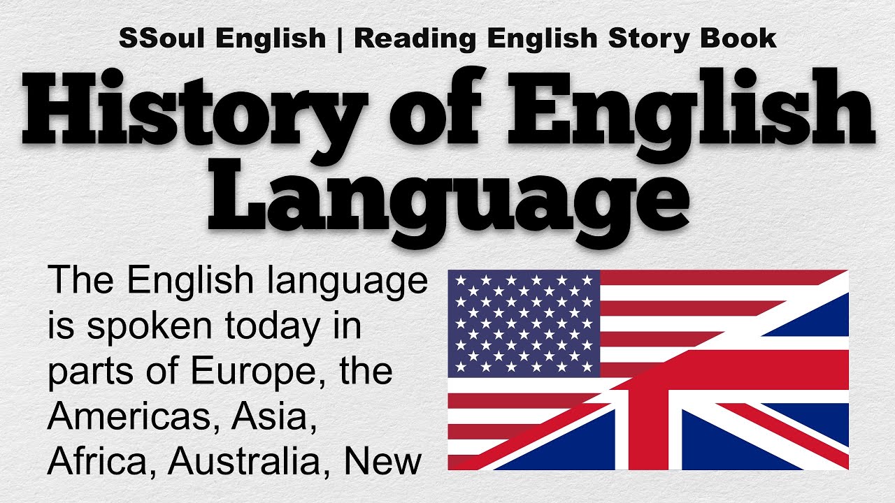 🇺🇸🇬🇧Learn English Through Story Level 4 🍀 | INTERMEDIATE B2 - History of English Language