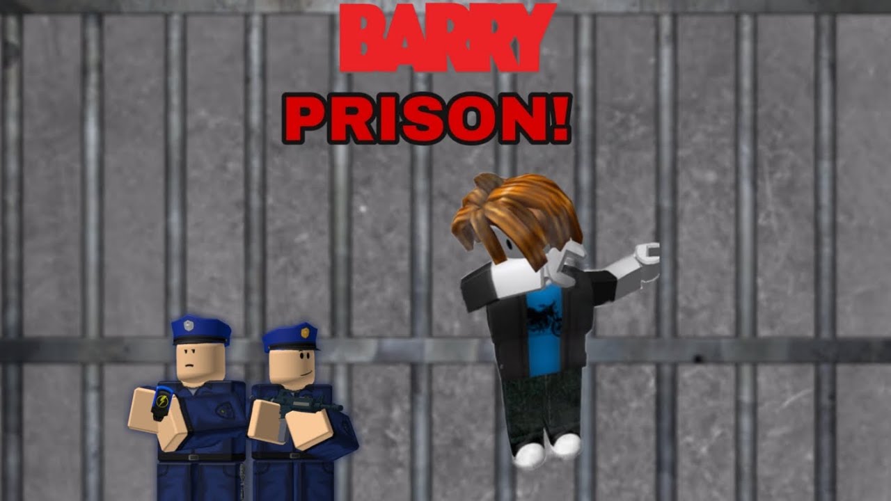I Escaped Barry's Prison in Roblox (Barry's Prison Run )