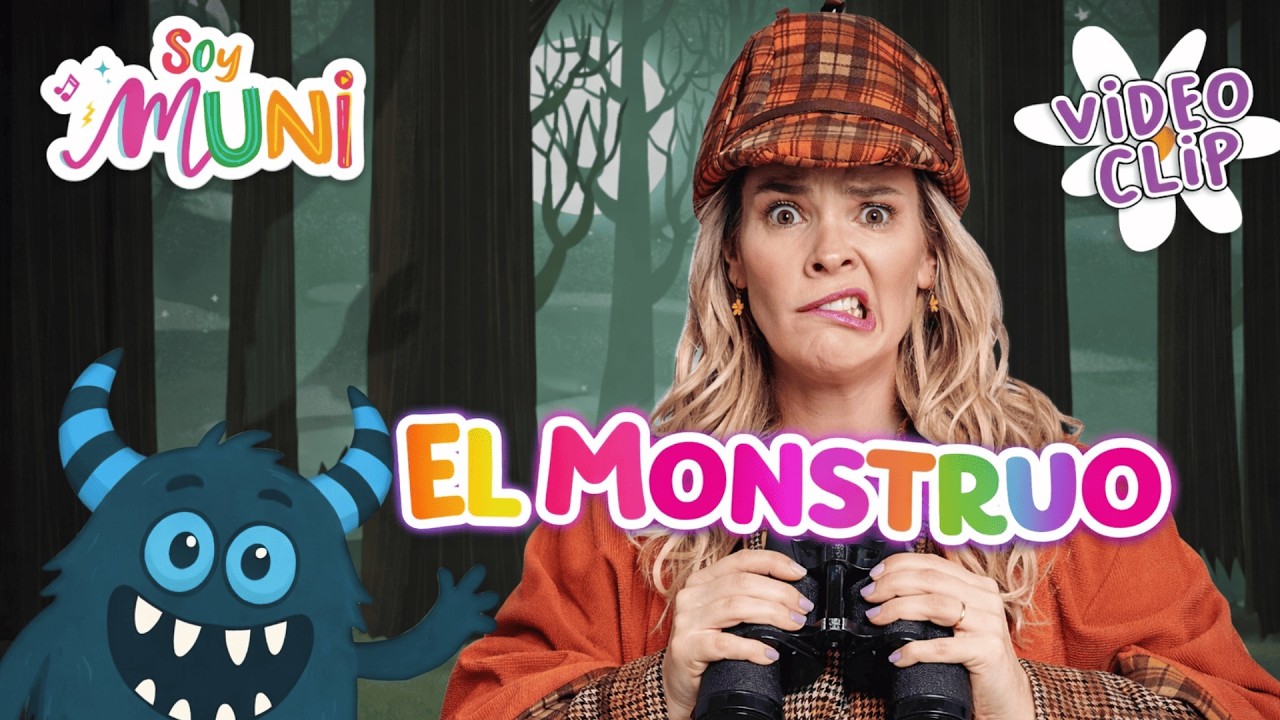 EL MONSTRUO 👻 Canción Infantil de Halloween + 4 Vampiros & Día de Miedo | Soy Muni