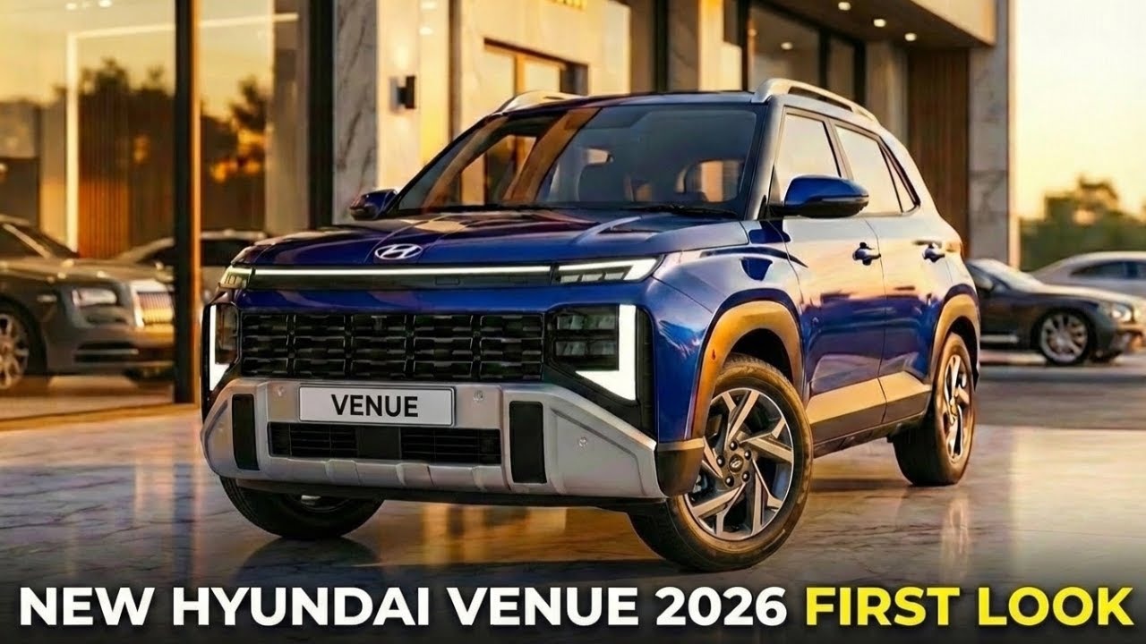 2026 Hyundai Venue New Model Premium SUV - New Interior, Latest Features