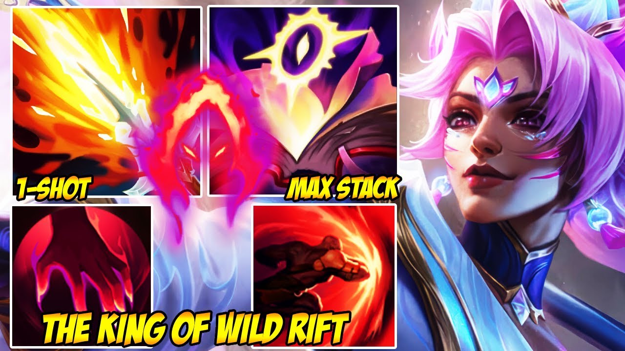 THE KING OF WILD RIFT WITH NIDALEE - FULL MEJAI STACKS NIDALEE IS A DIFFERENT SPECIES