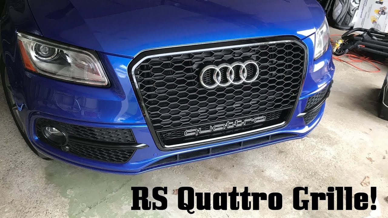 SQ5 получает решетку радиатора Quattro в стиле RS