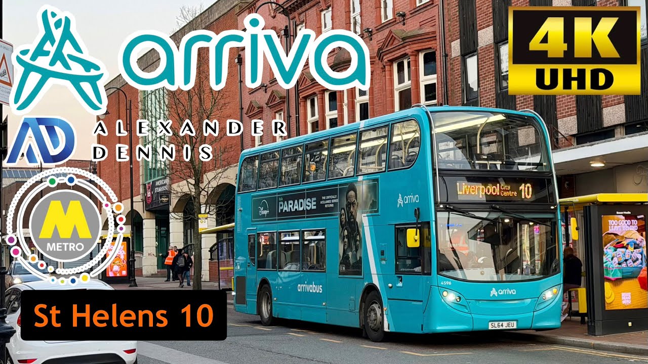[Arriva Bus Merseyside: 10 Liverpool to St Helens via Old Swan, Page Moss] AlexanderDennis Enviro400