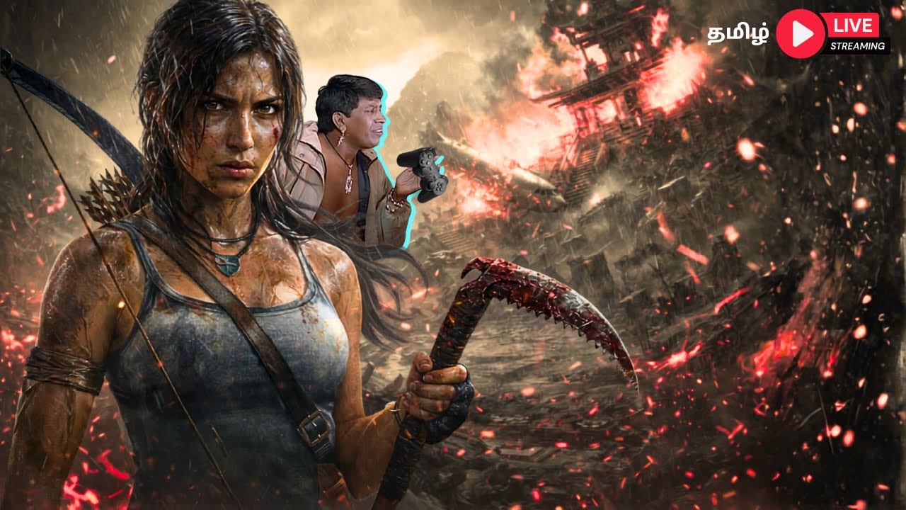 TOMB RAIDER vs LPG CYLINDER